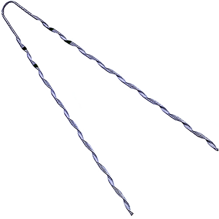 Guy Deadend Grip Steel Class B Coated - 5/16" (Black) (MPN AB110060)