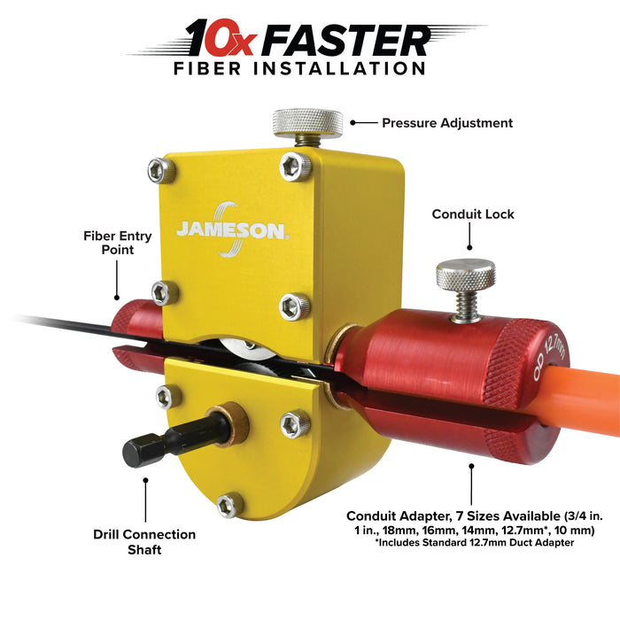 Jameson Fiber Driver - w/ 1" Adapter (MPN 18-FFP2)