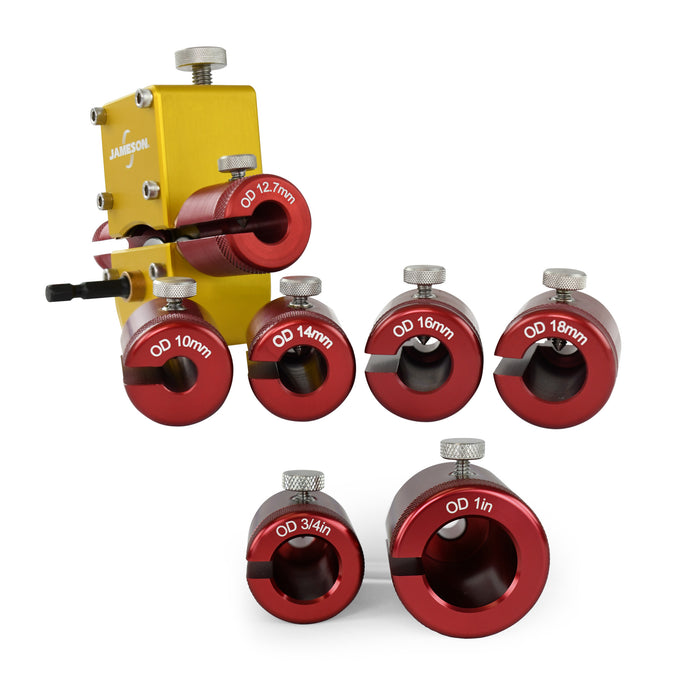 Jameson Fiber Driver Kit - w/ Adapter for 14mm, 16mm, 18mm, 3/4″ & 1″ Duct (MPN 18-FFPC2)