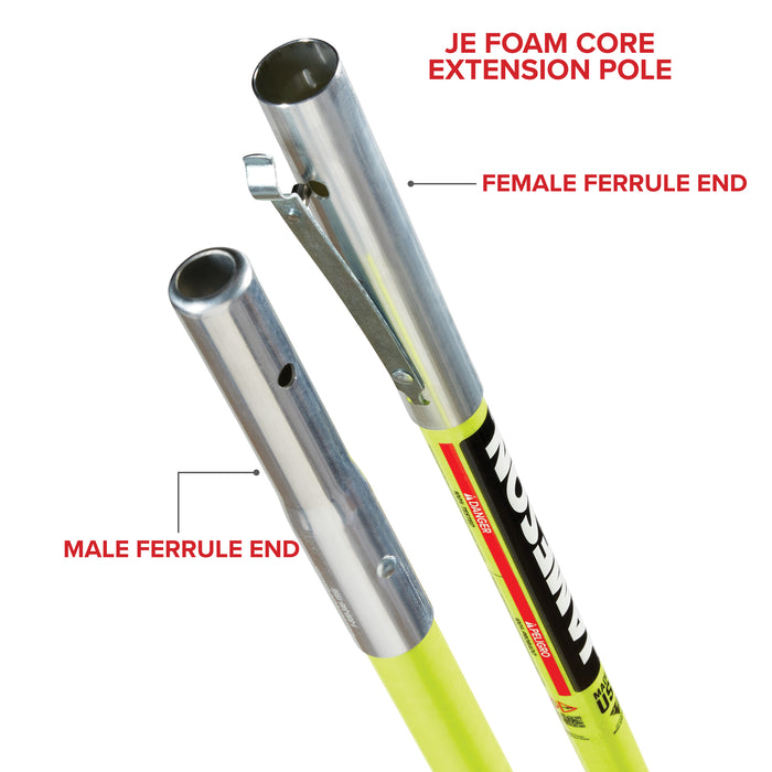 JE-Series Foam Core Extension Pole, 6' -  (MPN JE-6)