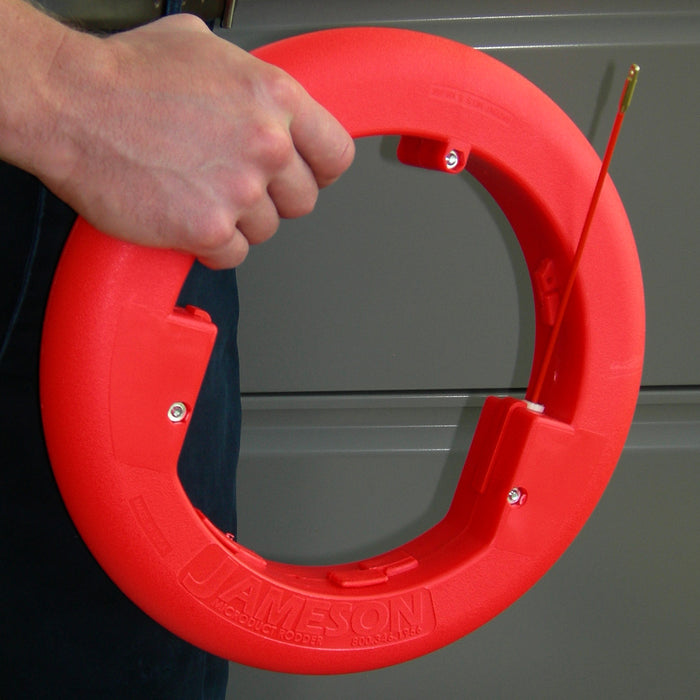 Microduct Fisher Fiberglass Fish Tape, 1/8" x 165' -  (MPN 8-18-165MDR)