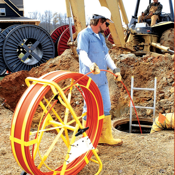 Good Buddy II Conduit Rodder - 3/8" x 600', Marked Every 5' (MPN 11A-25-600M)