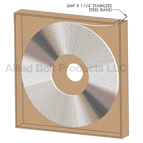 Giant Band 201 Stainless - .044" X 1-1/4" (MPN 2409)